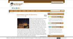Desktop Screenshot of antinoo.es